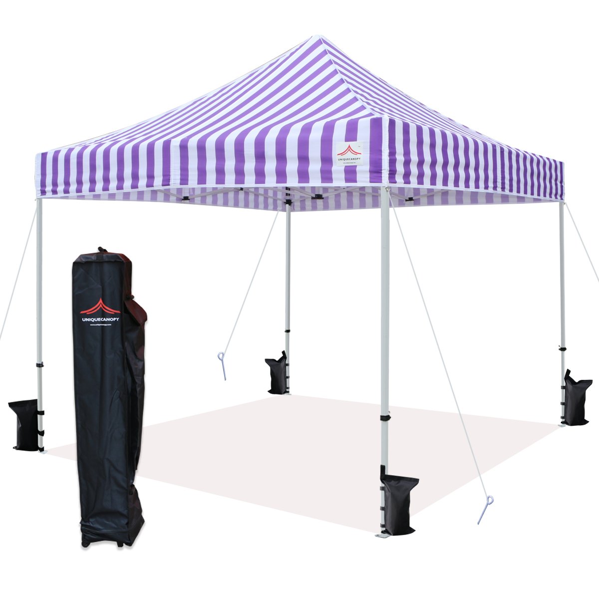 10x10 サイドウォールなしポップアップキャノピー | UNIQUECANOPY